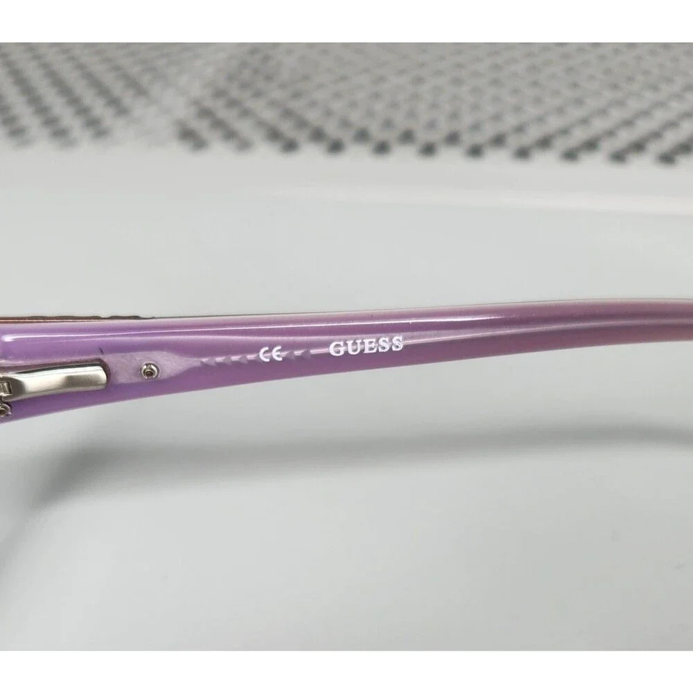 GUESS GU2274 AMB Women's Eyeglasses Frames 52-16-135 Amber / Lilac